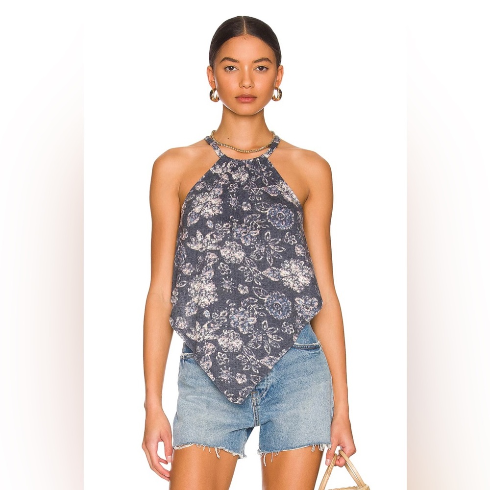 FREE PEOPLE Free People Daisy Tank-Size X-Small & Small, Navy Combo, NWT